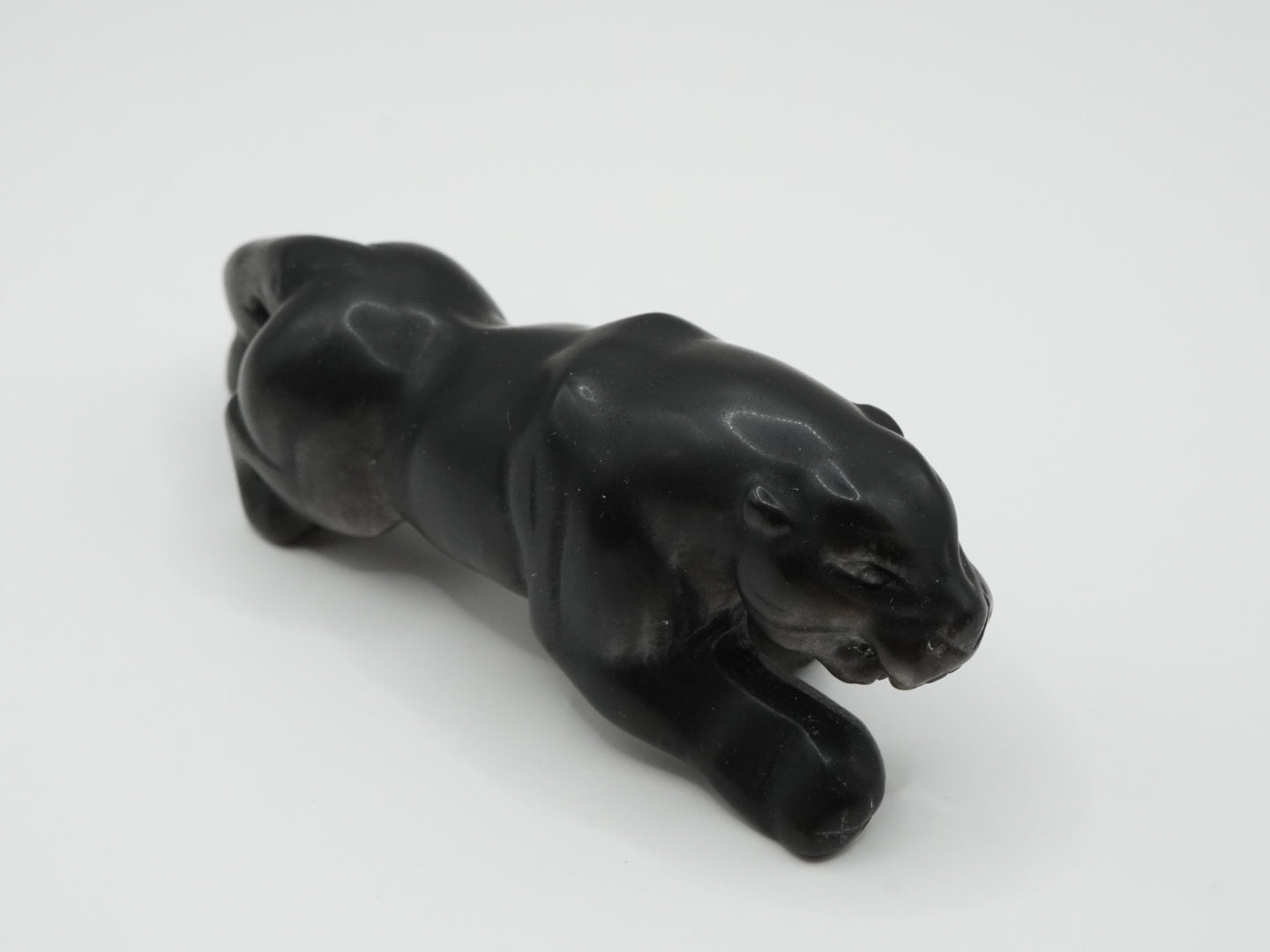 Silberobsidian Panther