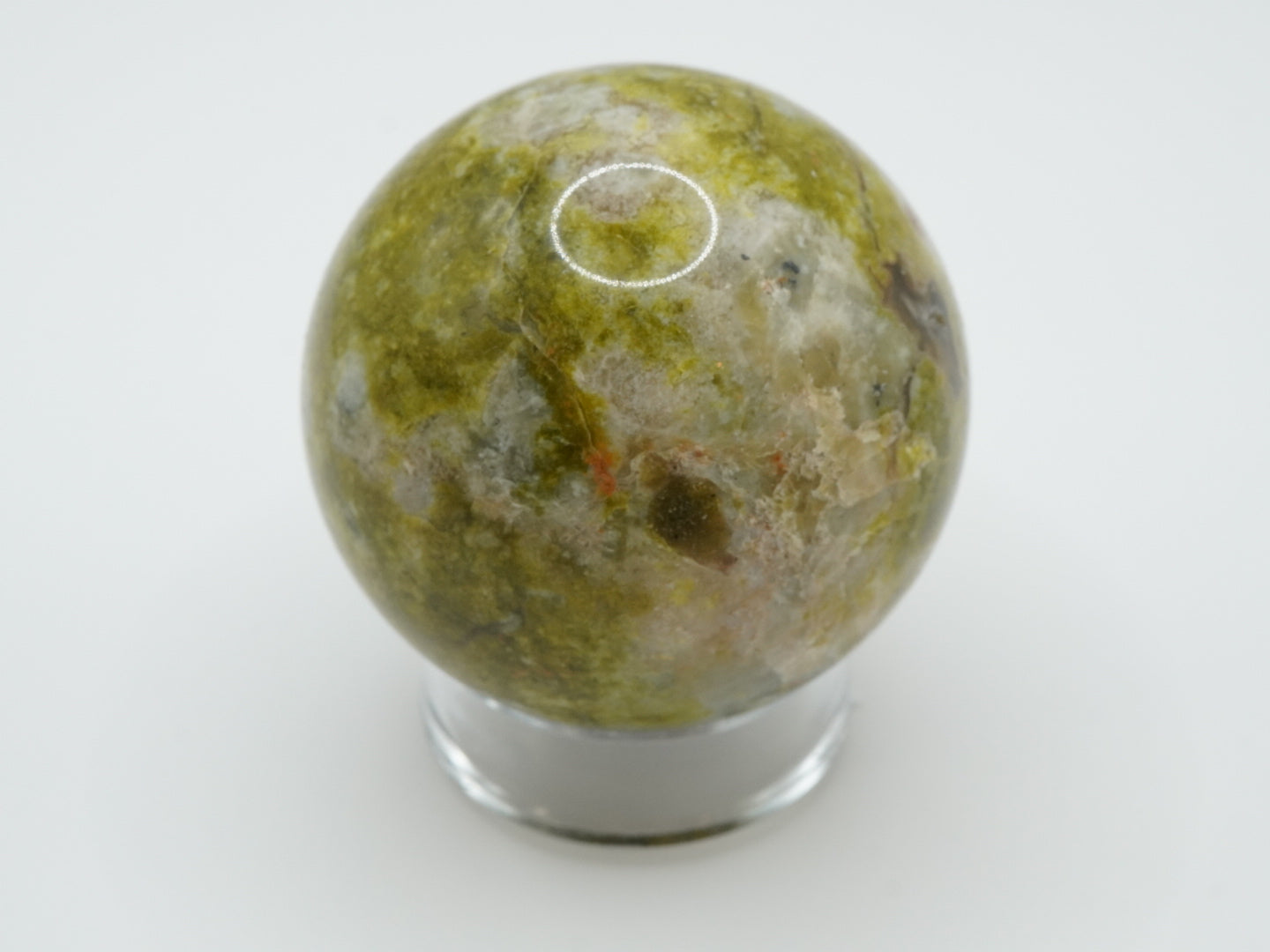 Grüne Opal Kugel