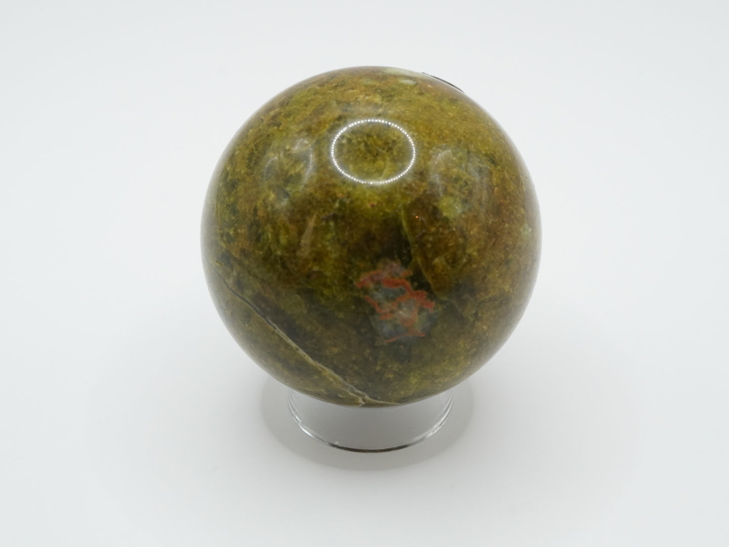 Grüne Opal Kugel