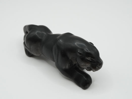 Silberobsidian Panther