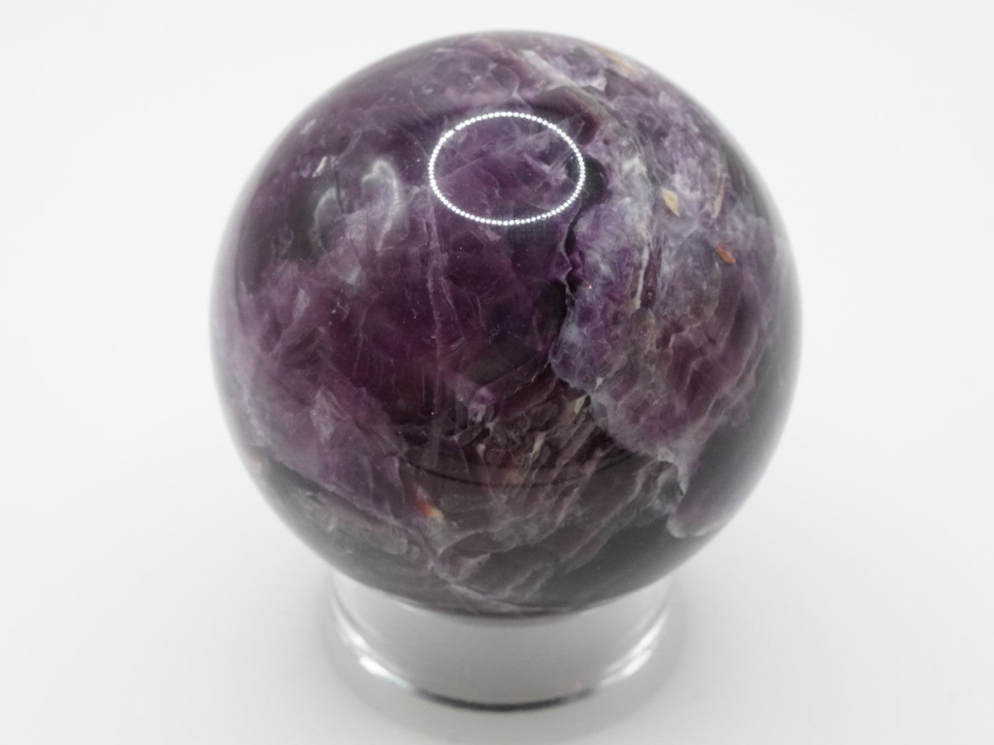 Lila Fluorit Kugel