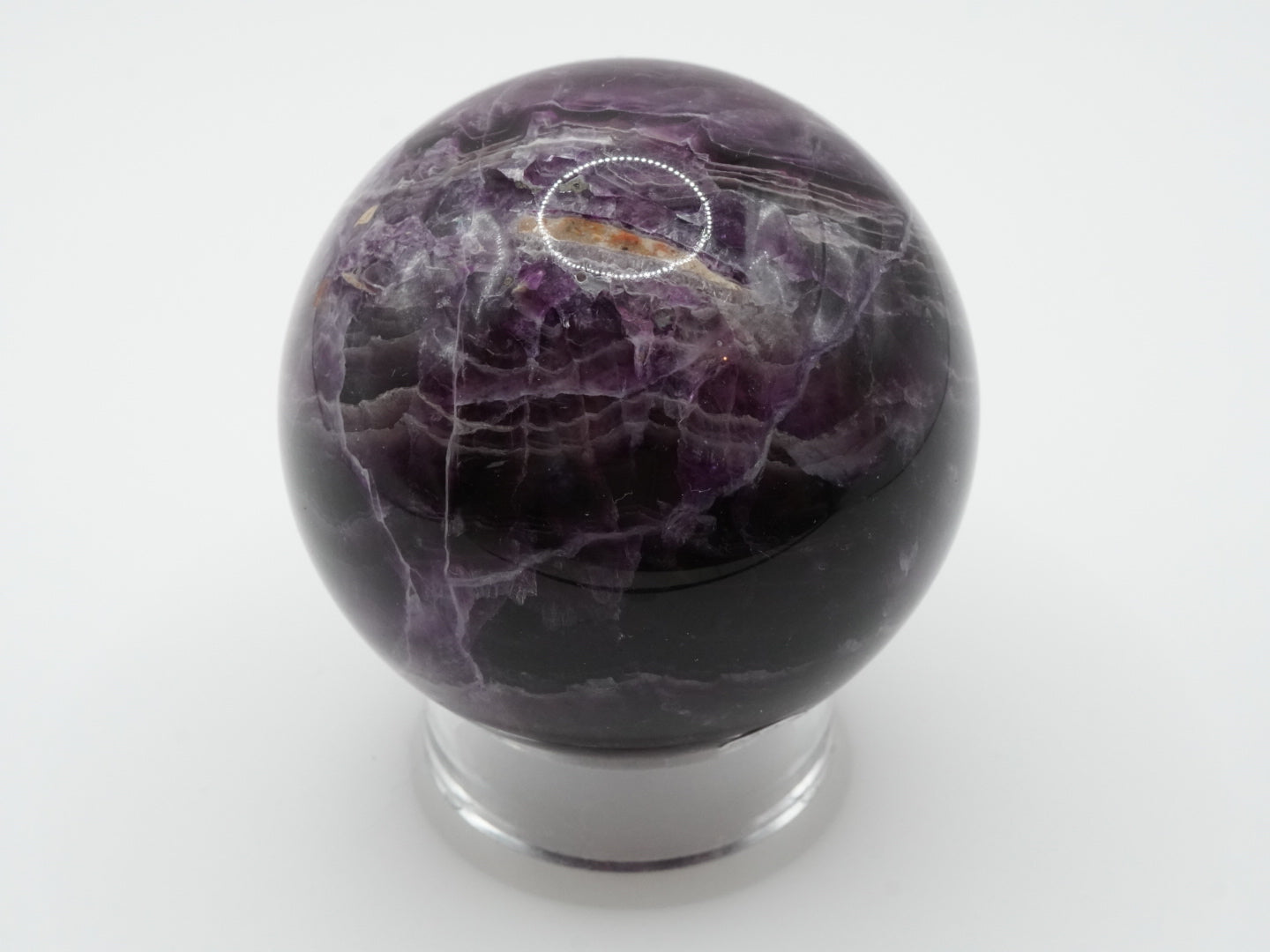 Lila Fluorit Kugel