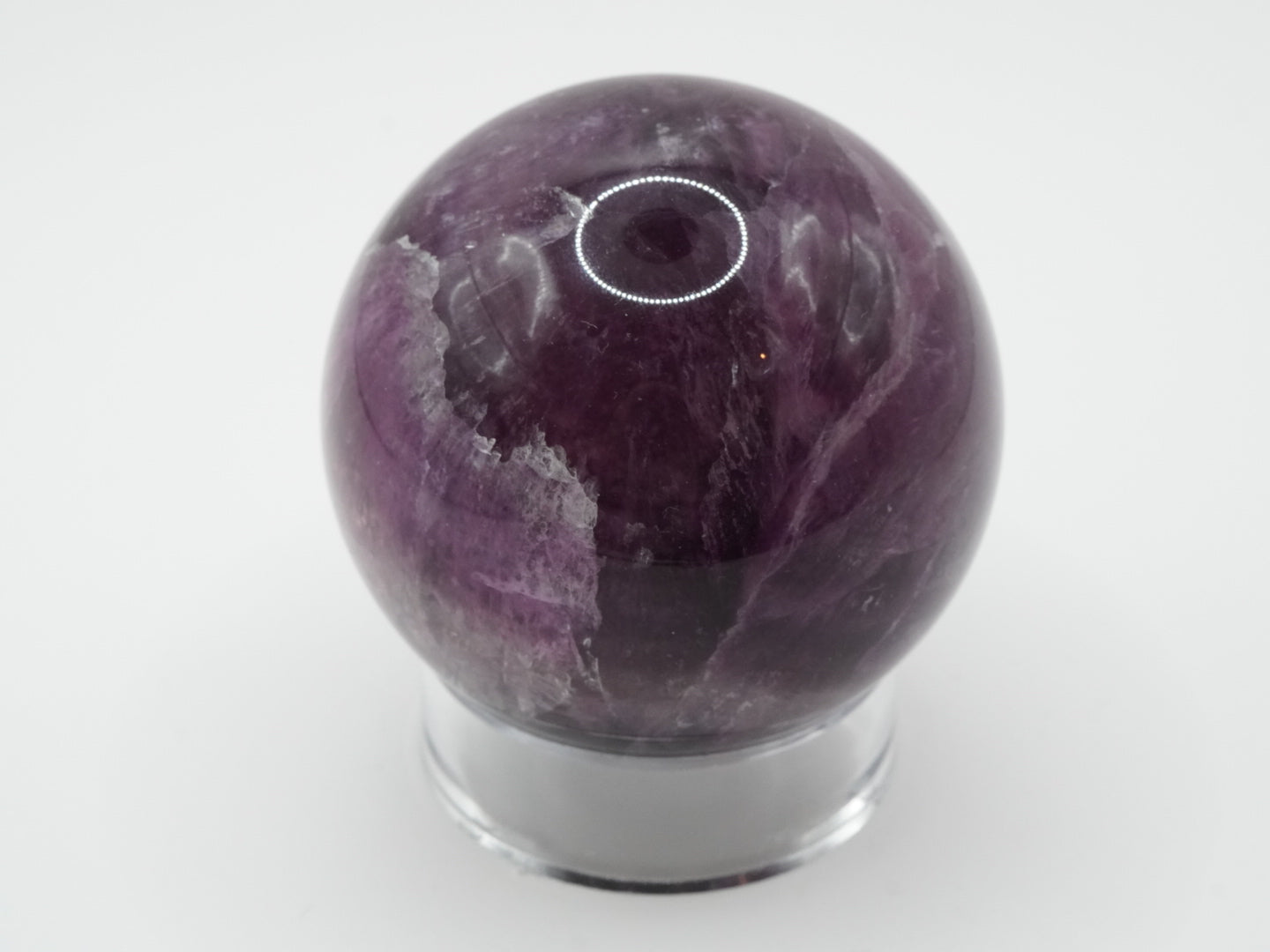 Lila Fluorit Kugel