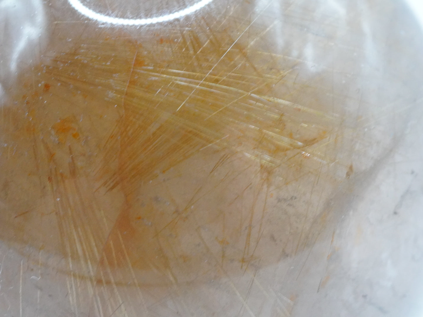 Goldene Rutilquarz Kugel