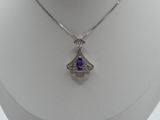Amethyst Kettenanhänger