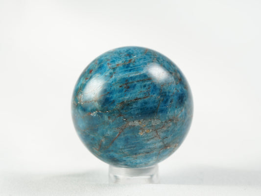 blaue Apatit Kugel