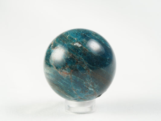 blaue Apatit Kugel